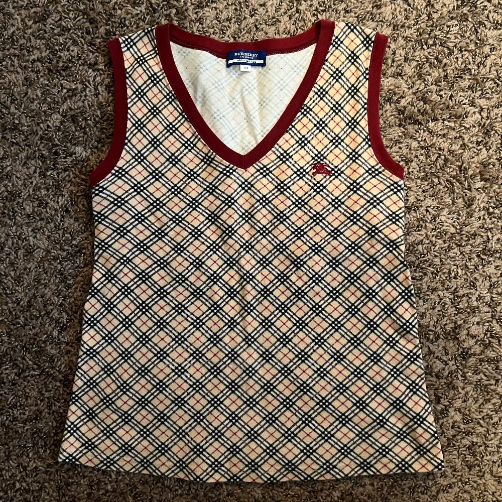 Burberry Blue Label V-neck Tank